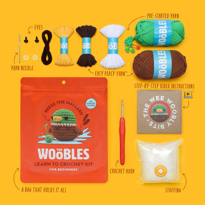 Reese the Mallard Crochet Kit