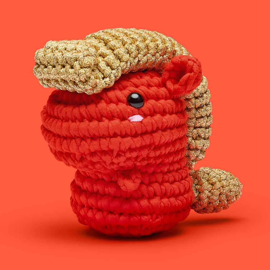 Jia the Fire Horse Crochet Kit