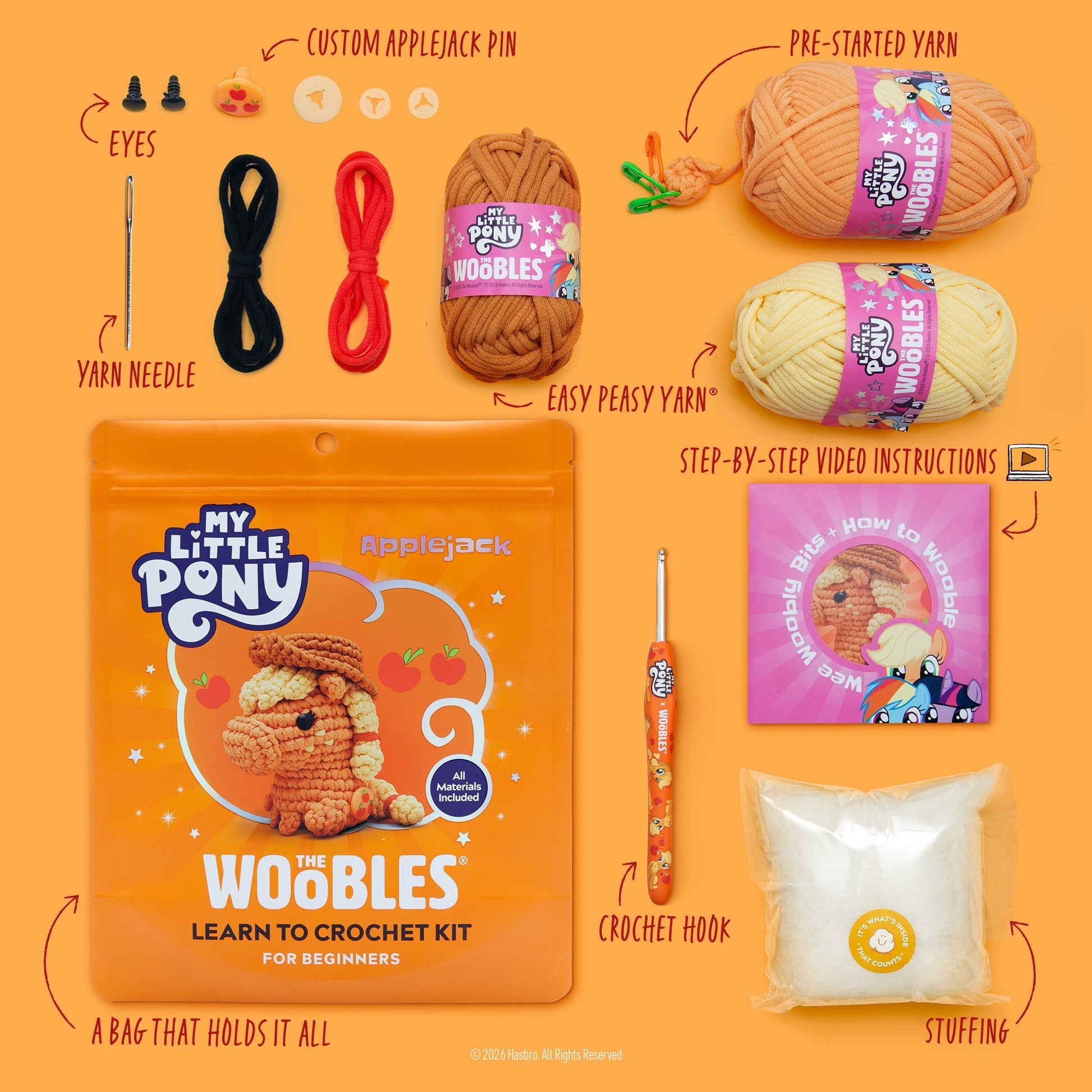 Applejack Crochet Kit
