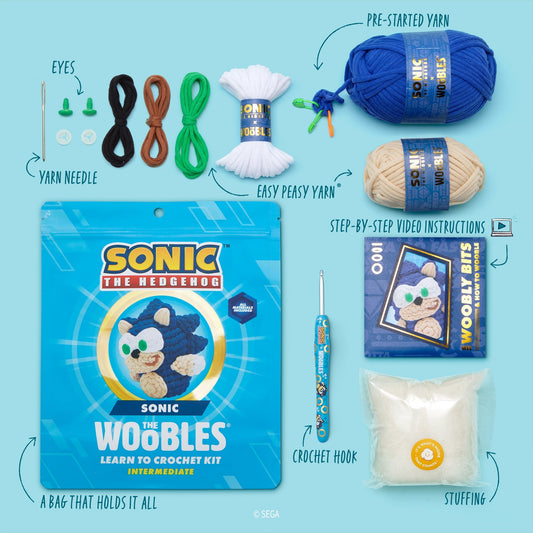 Sonic the Hedgehog Crochet Kit