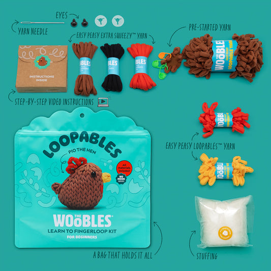Pio the Hen Loopables Kit