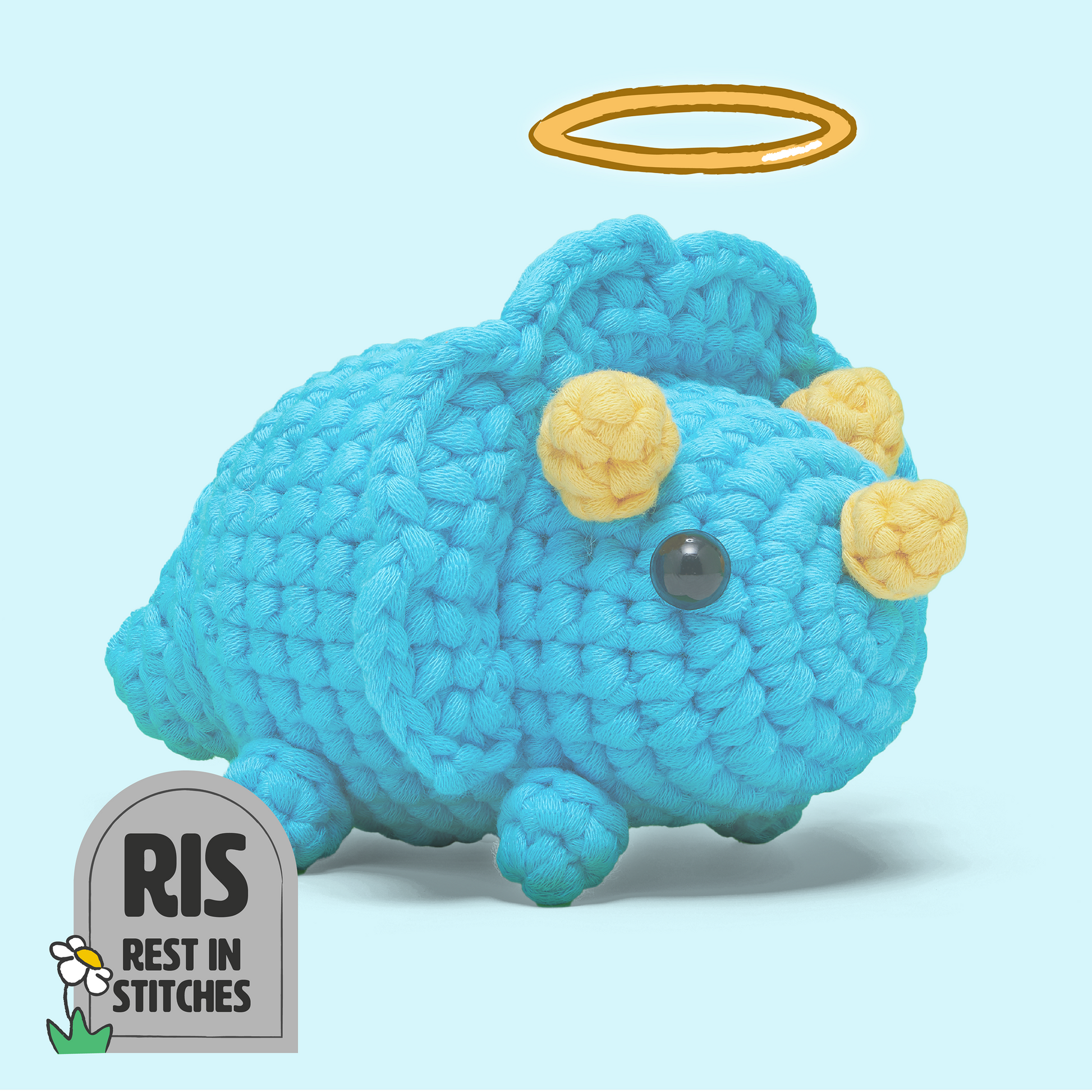Oscar the Triceratops Crochet Kit