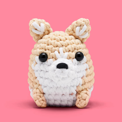 Lizzie the Corgi Crochet Kit