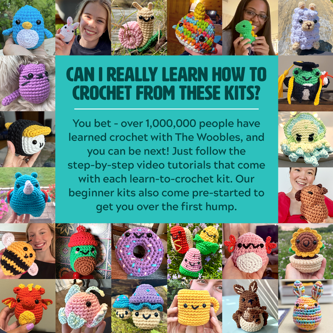 Theo the Jungle Cat Extra Squeezy Crochet Kit