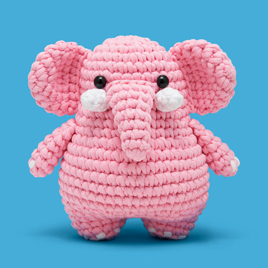 Lulu the Elephant Crochet Kit